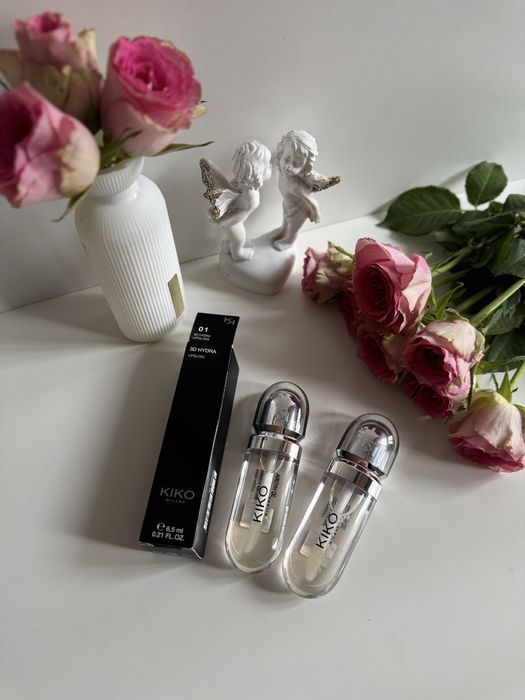 Блиск Kiko, олійка Dream, бальзам для губ Teddy Rituals