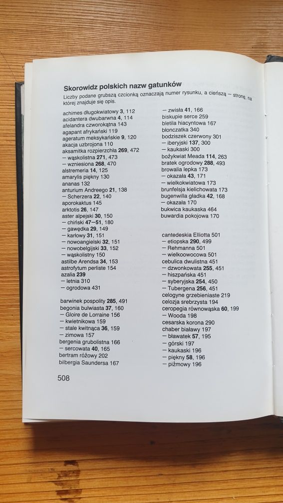 Kwiaty od A do Z Krystyna Oszkinis