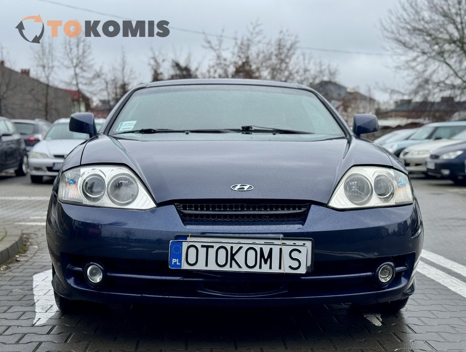 Hyundai Coupe, 2002 rok 2.7V6 LPG- Otokomis! Gwarancji!