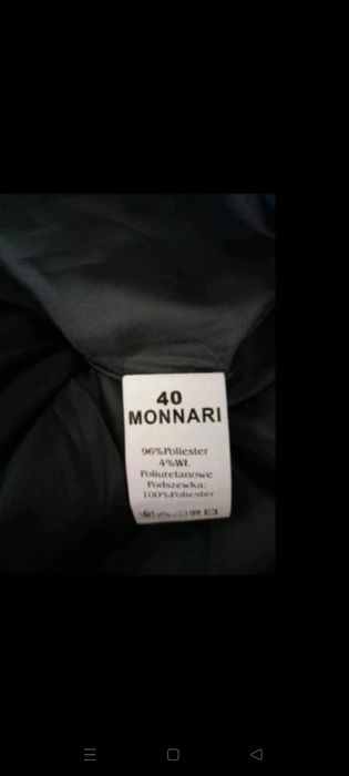 Letnia sukienka midi panterka odkryte plecy Monnari M L