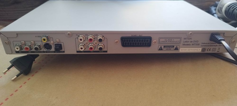 Leitor DVD Mitsay MT008 impecavel