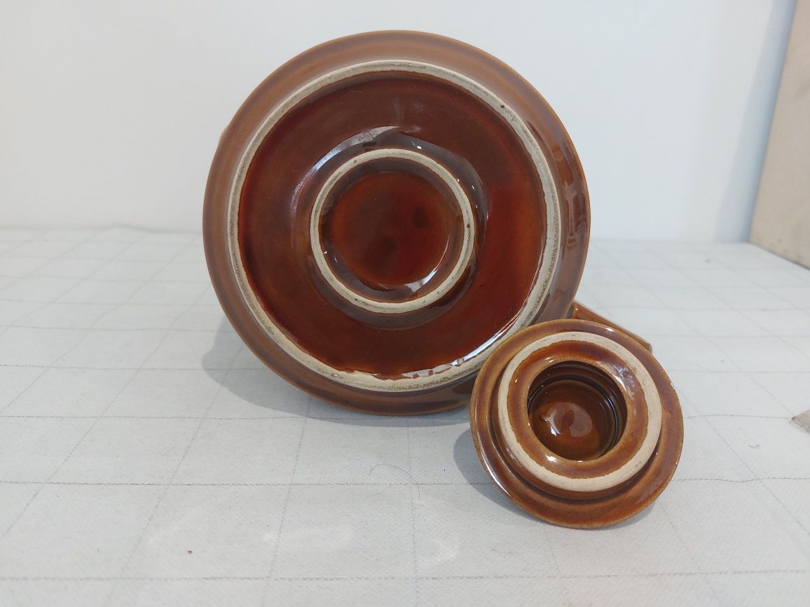 Imbryk dzbanek porcelit Pruszków PRL