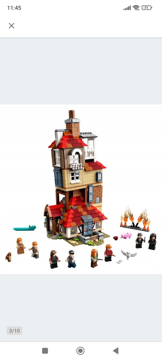 LEGO Harry Potter 75980- Atak na Norę