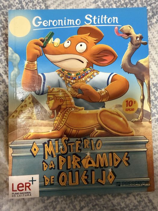 O mistério da pirâmide de queijo, geronimo stilton n° 14