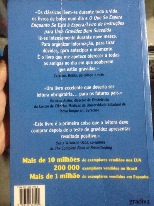 Livro : Livro de instruções para uma gravidez bem sucedida