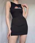 Czarne obcisle body na grube ramiaczka XS/S 34/36 ellesse