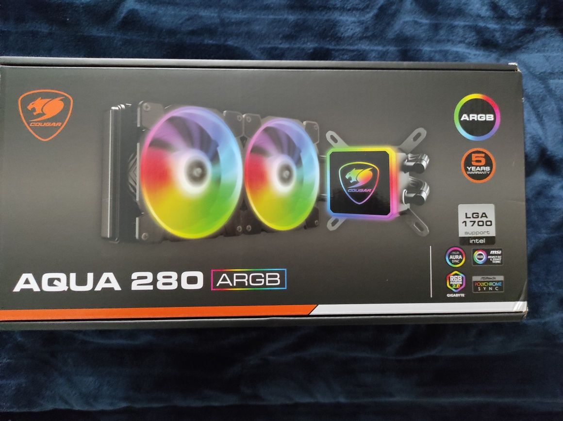 Cuguar Aqua 280 ARGB nowy