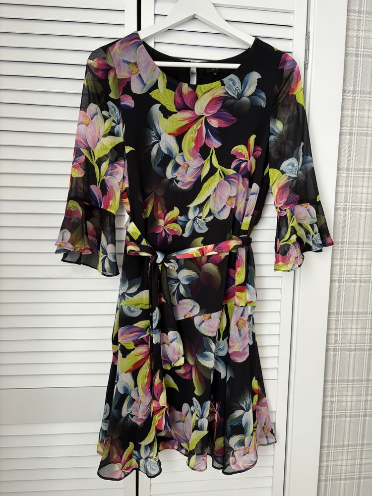 Sukienka Solar,kwiaty,rozmiar 36