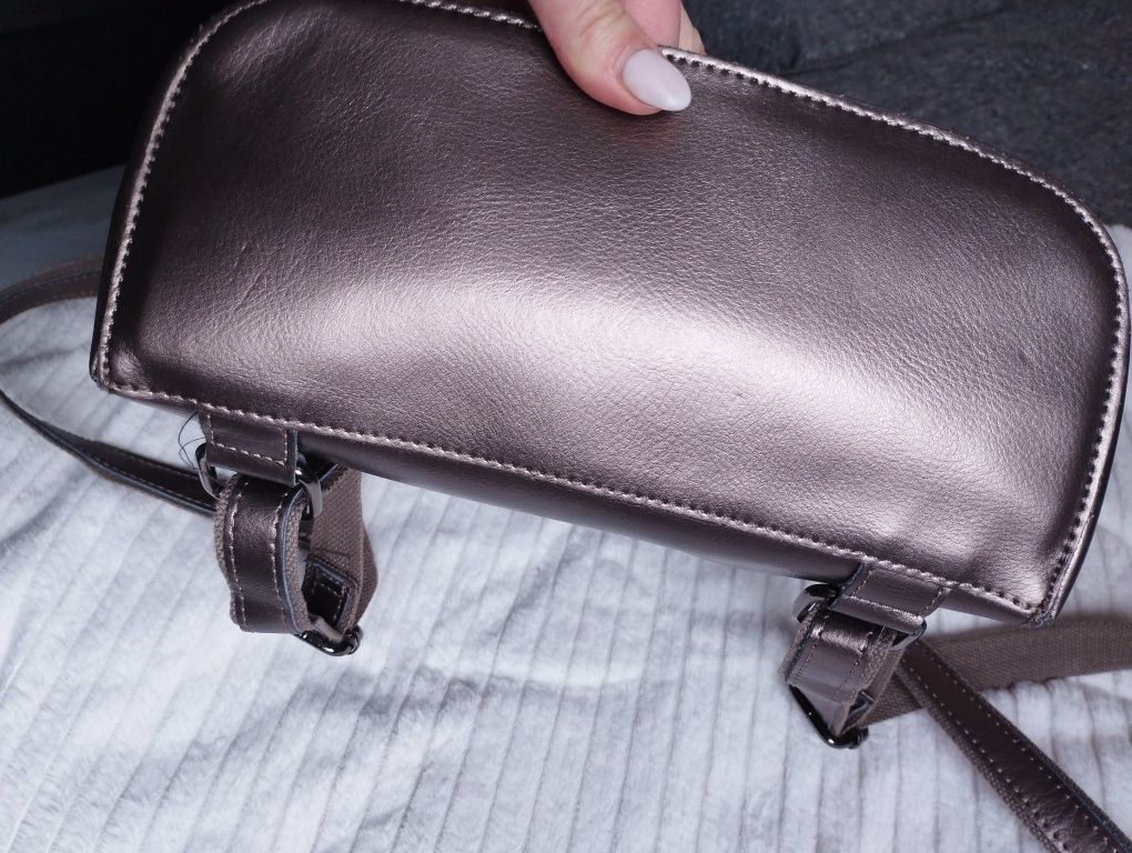 Рюкзак ідеал шкіра бронзового кольору