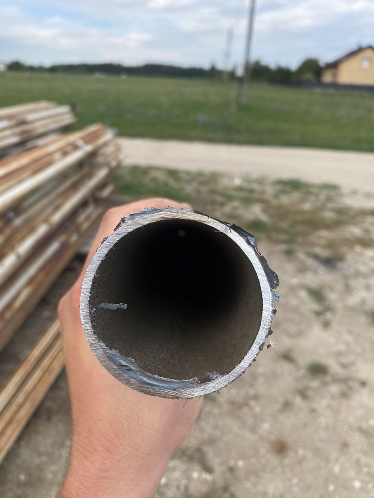 Słupki ogrodzeniowe 2m 2.15m 2.25m 2.5m 3mfi 45/51 i inne rura stalowa