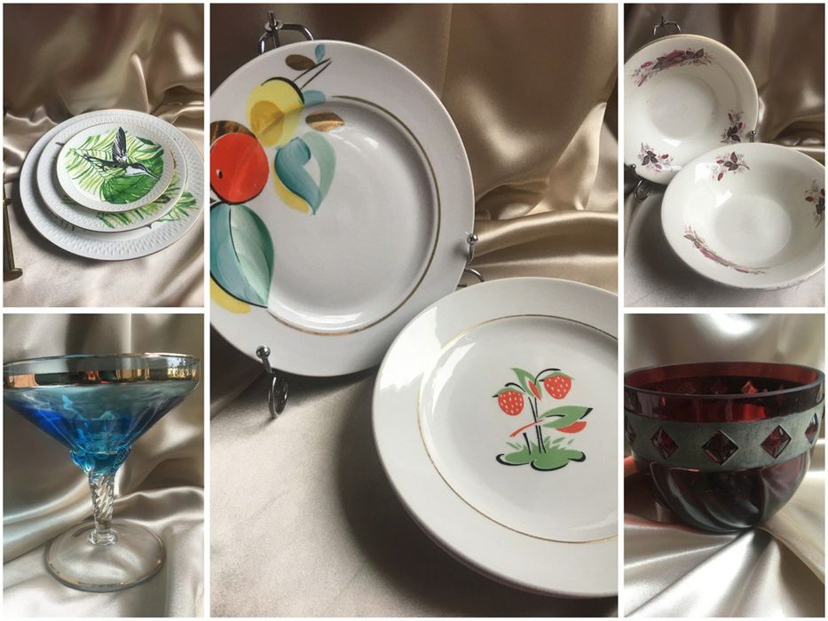 Тарелки Подставка Ваза Посуда