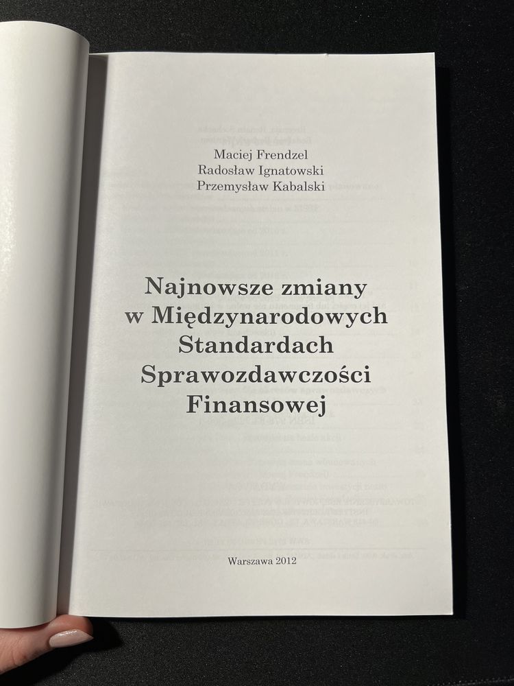 Najnowsze zmiany w MSSF M. Frendzel