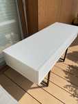 Toaletka biała wisząca 110cm