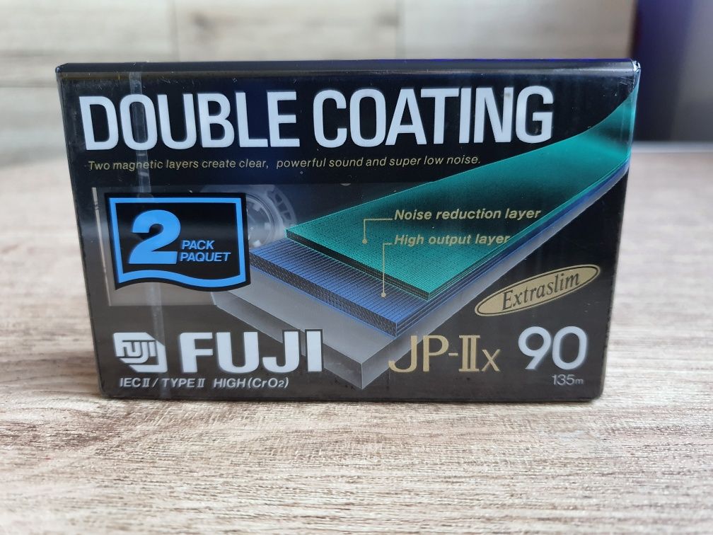 Fuji 90 kasety czyste magnetofonowe
