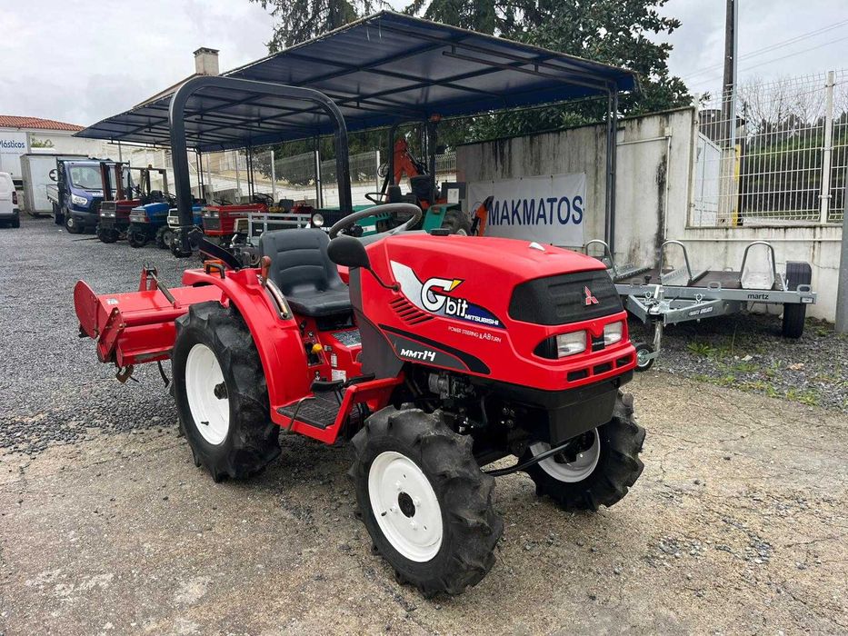 Trator Mitsubishi MMT14 c/fresa