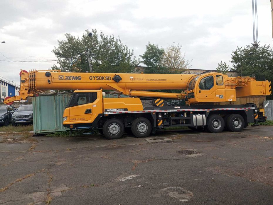 Оренда автокрану 50тн / 46+16м