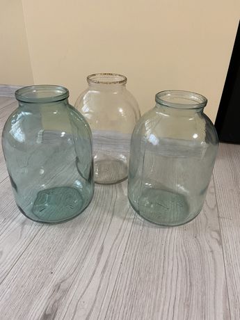 Бутыля, банки стеклянные 3 литра
