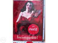 Cartaz metálico coca-cola 3 - incomparável