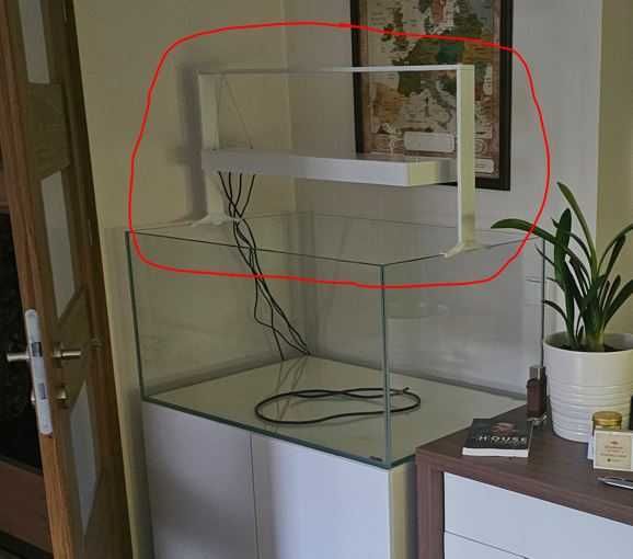 AQUAEL OŚWIETLENIE ULTRASCAPE 90 - komplet, akwarium, nowe