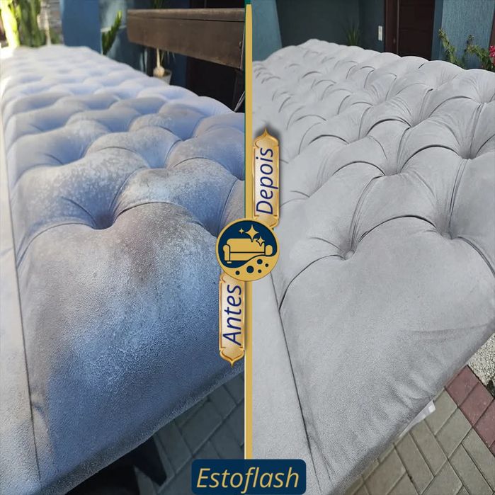 Serviço de limpeza e higienização de estofos