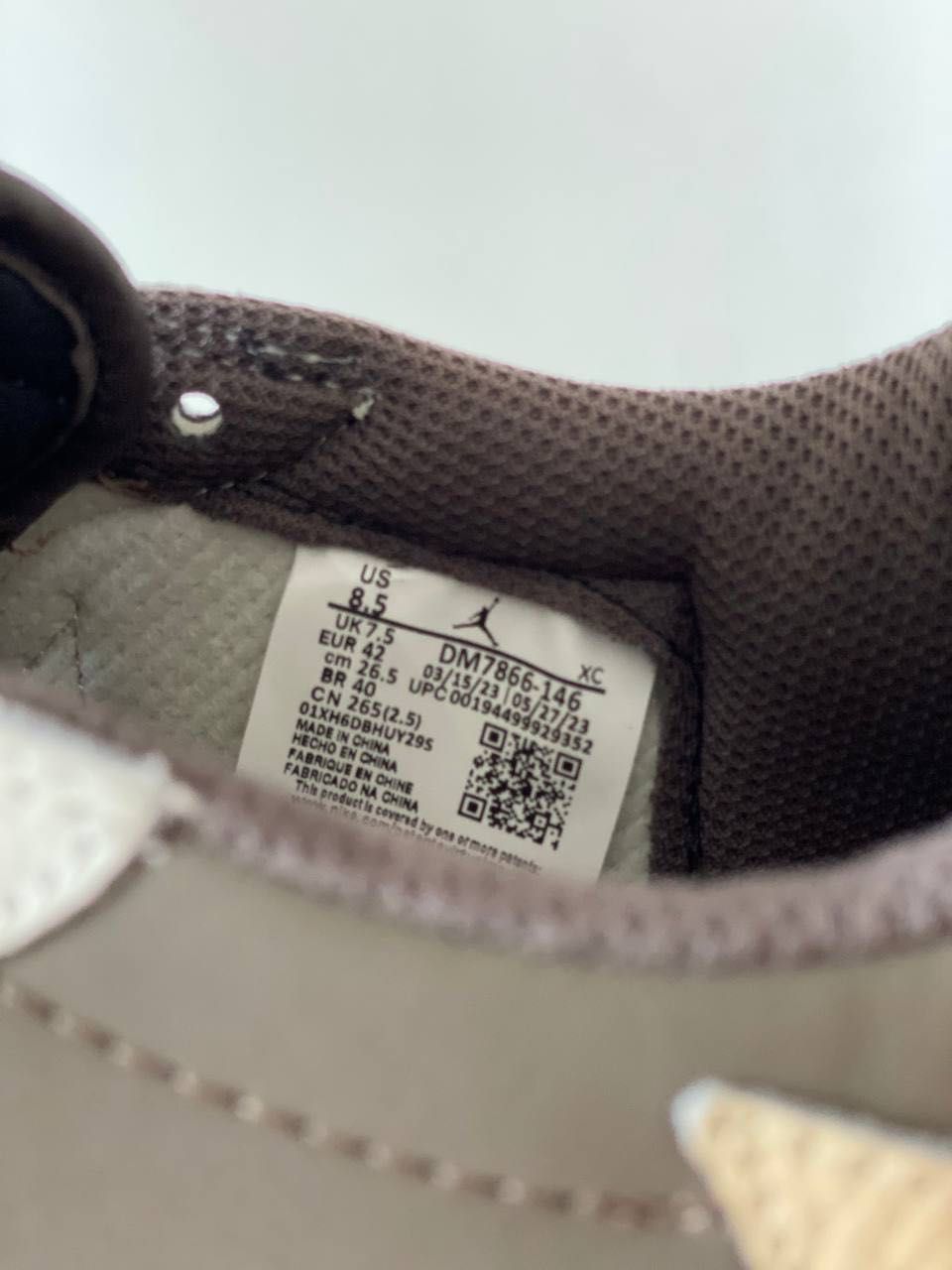 Buty Nike Air Jordan 1 Low x Travis Scott Sail Ridgerock roz.40-45!