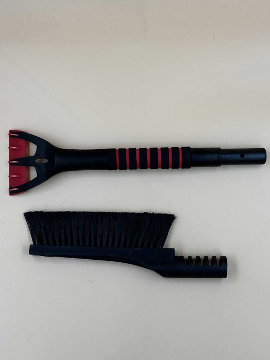 Szczotka skrobaczka 2w1 do szyb i karoserii samochodu