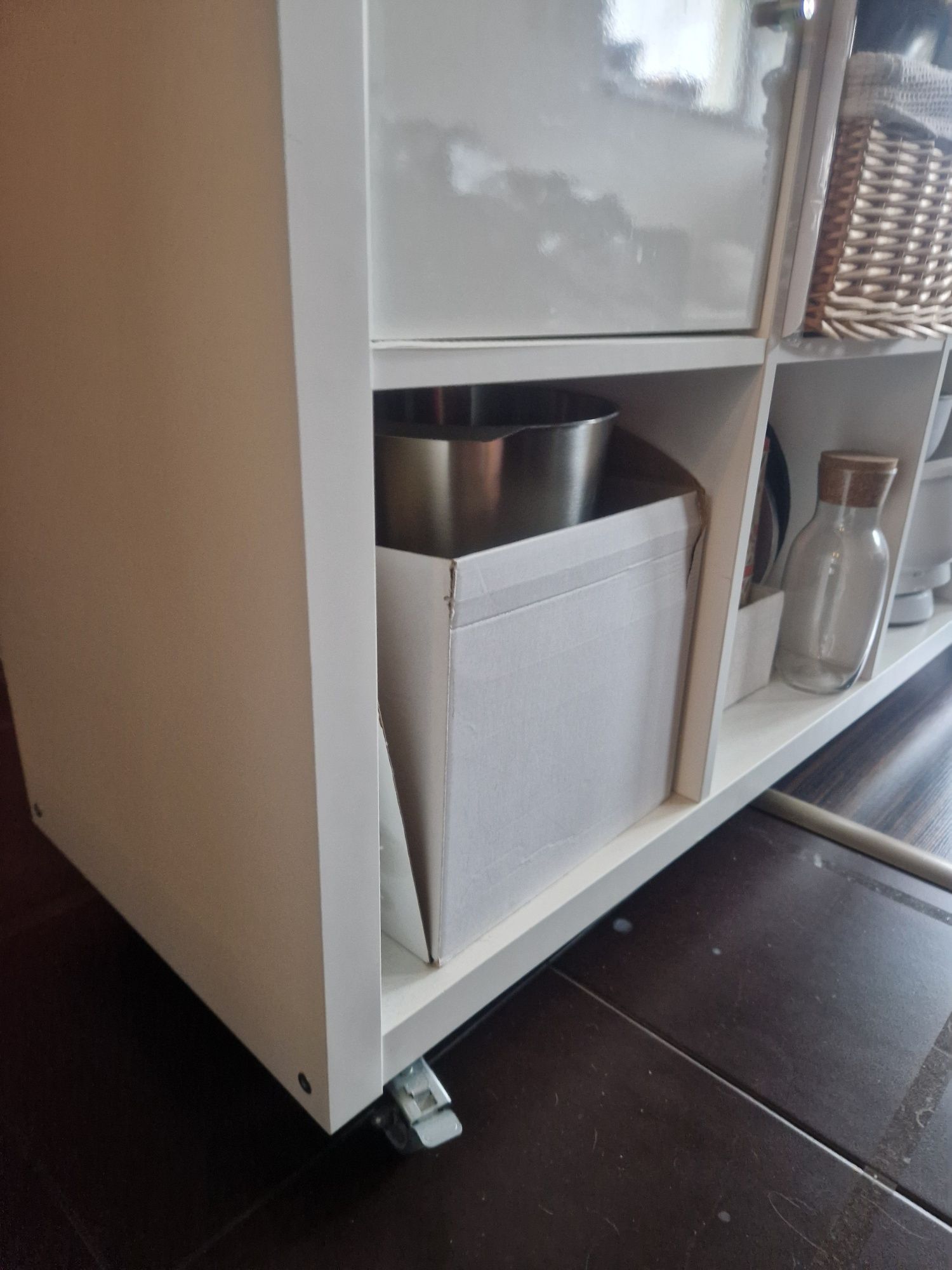 Mobilna wyspa kuchenna kallax ikea