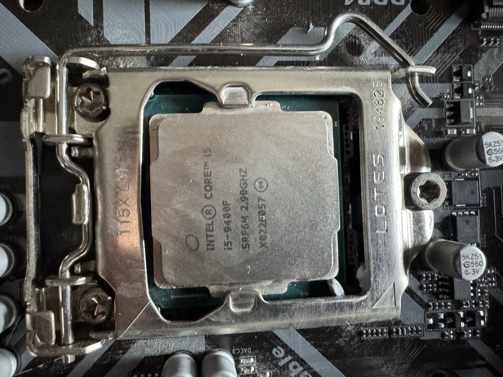 intel core i5 - 9400f + Gigabyte H310M + Endorfy Spartan 5