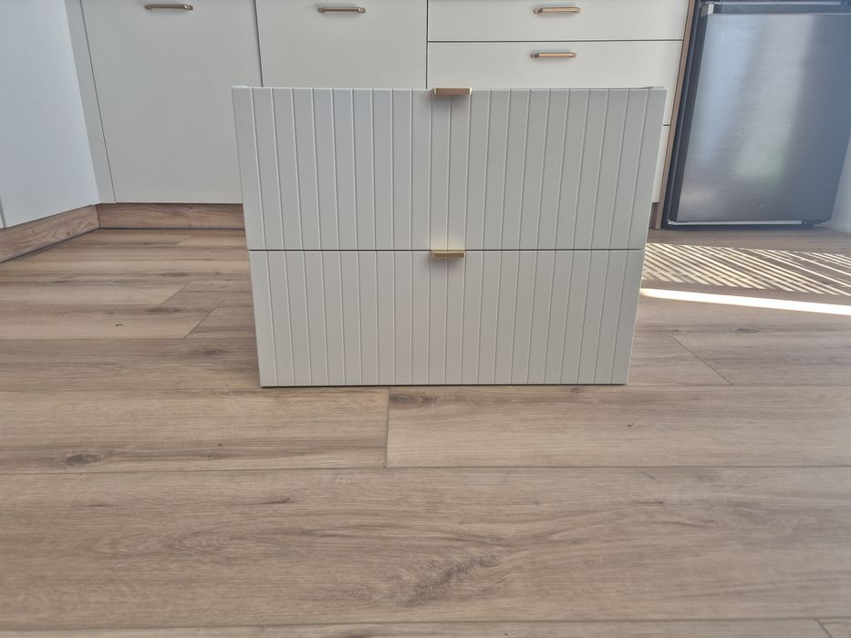 Szafka pod umywalkę Mirano Listrado wisząca 60 cm kaszmir