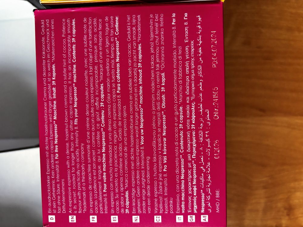 Kapsulki Dallmayr XXL, 39 szt, do ekspresu nespresso Mix, qp op.