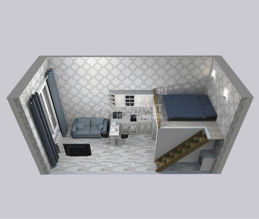 2-х уровн.квартиру ЖК Воробьевые горы на ПОЛЯХ клуб Мисто Новобудова