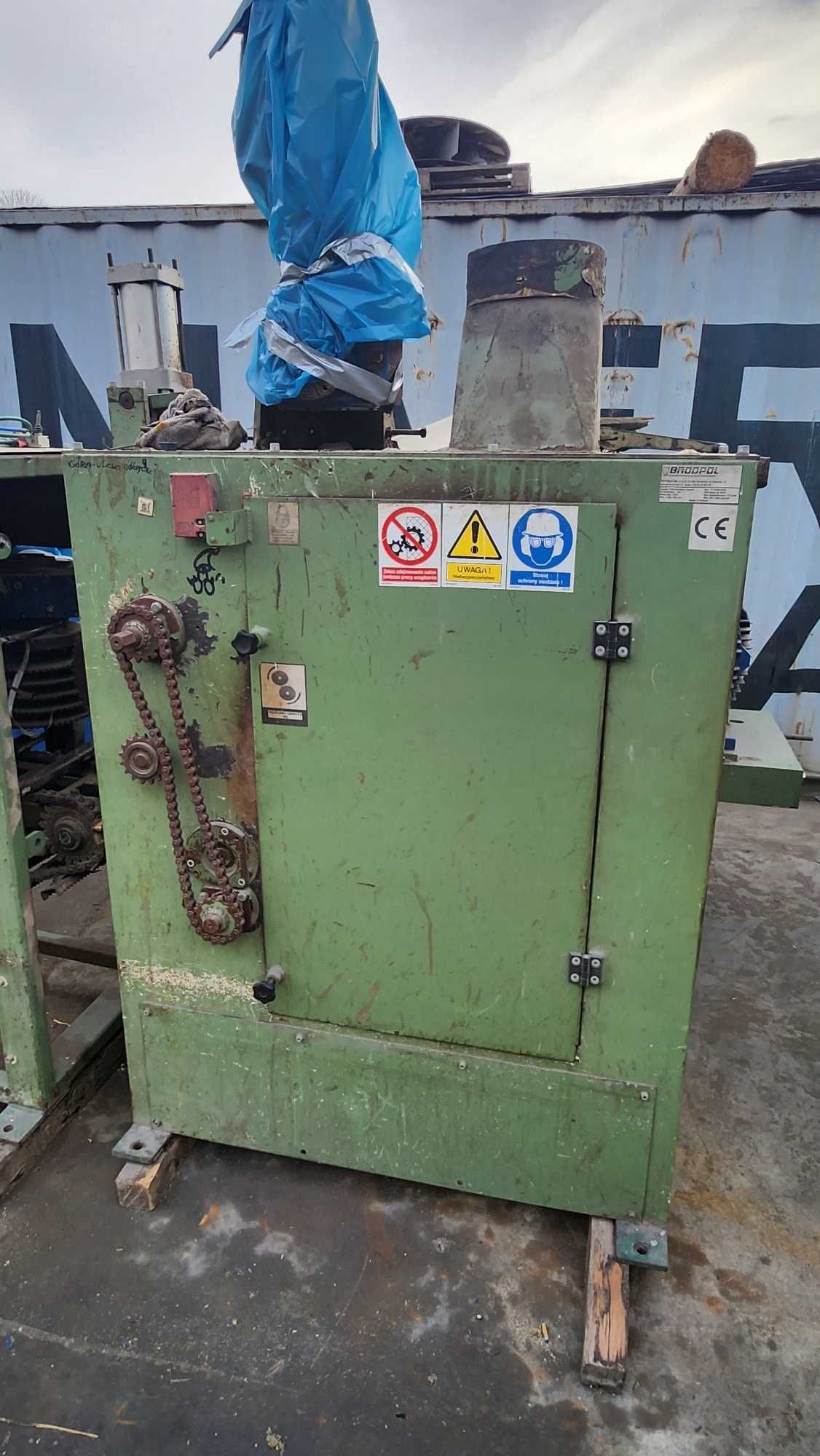 trak tarczowy brodpol  TT5/500/320G 2014r linia przetarcia drewna
