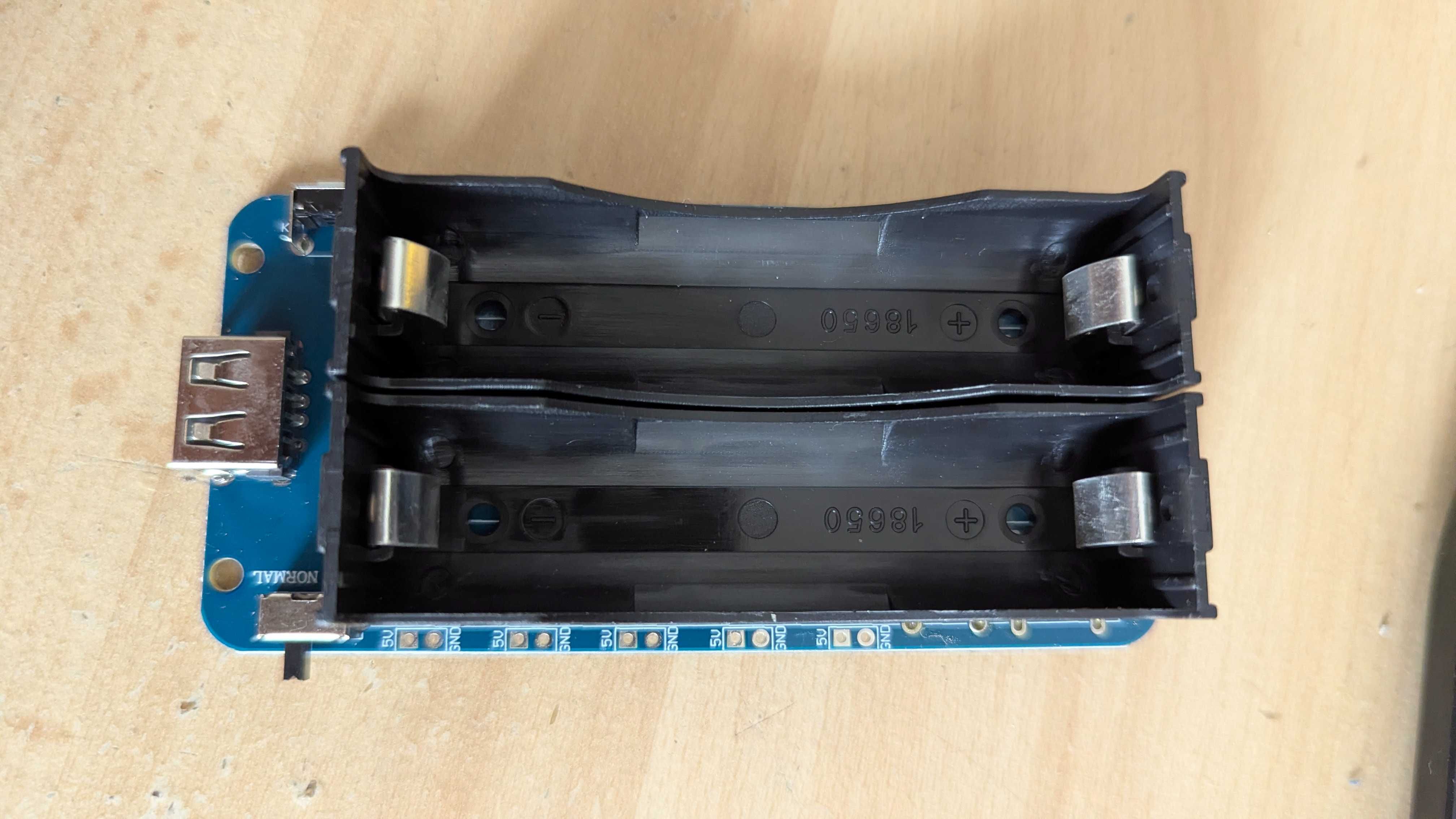 Płytka ładowania baterii litowej  18650  dla Raspberry Pi/Nodemcu