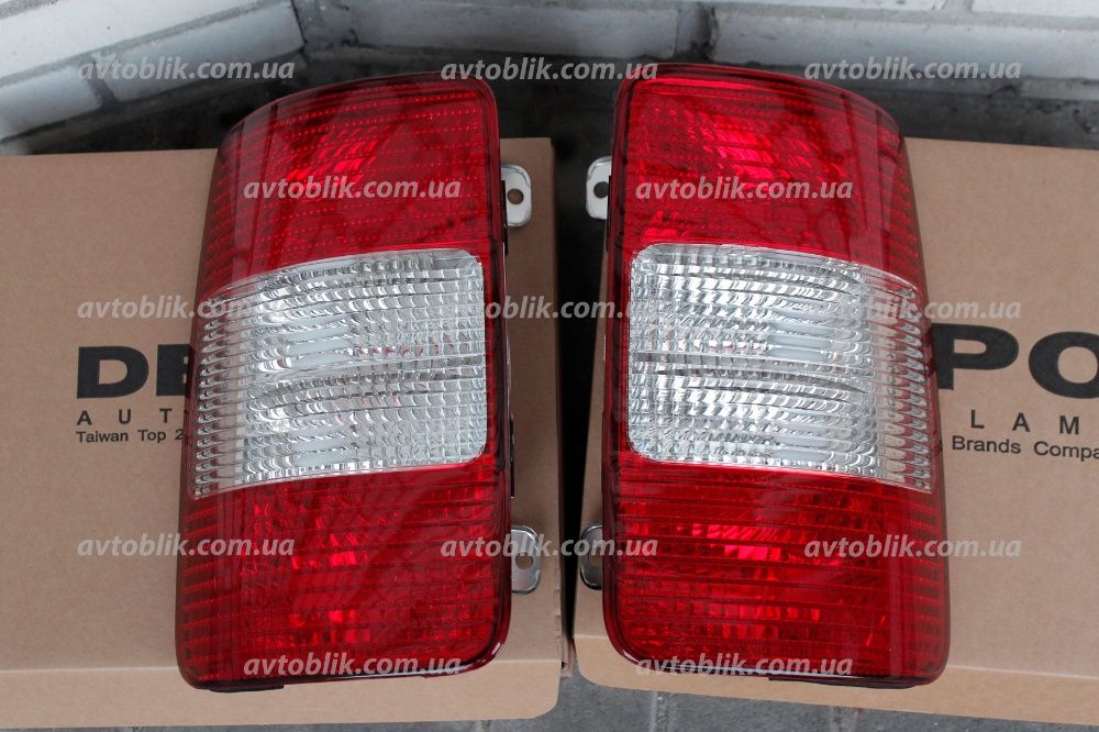 Задні фонарі Volkswagen Caddy, T4, T5, T6, Crafter лівий, правий, фара