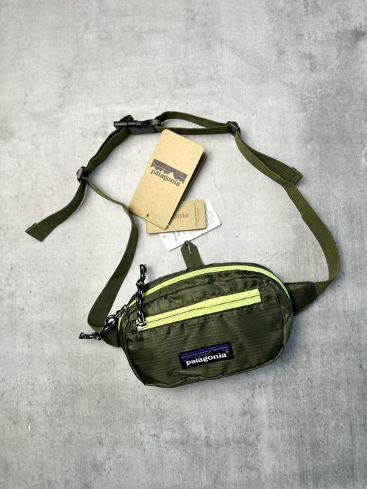 Nerka Patagonia oliwkowa khaki lekka saszetka sportowa na ramię