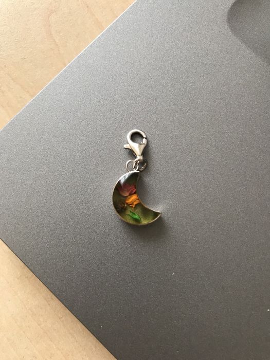 Srebrna pr. 925! Zawieszka ksieżyc