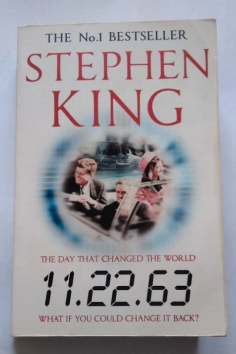 Livro Stephen King, 11.22.63 (em inglês)