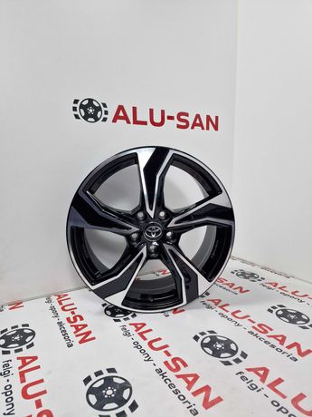 NOWE alufelgi TOYOTA 18" 5x114,3 Auris Corolla RAV-4 Previa - Czarne