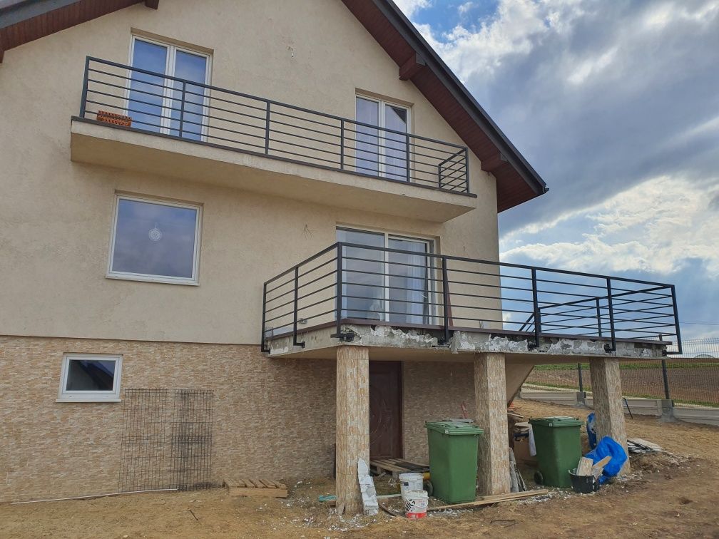 Balustrada balkonowa ocynk ogniowy