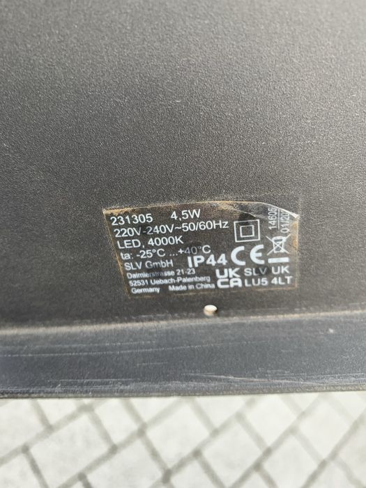 Lampa ogrodowa SLV imperi 50