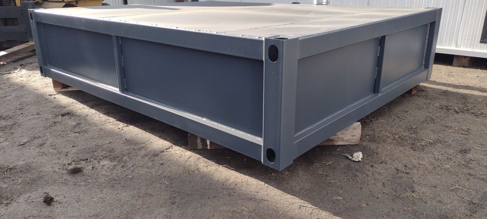 Szambo metalowe Fekalia zbiornik kontener olej