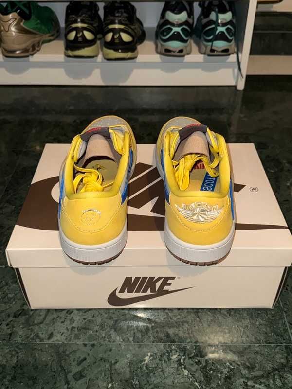 Travis Scott x Jordan Air Jordan 1 Low OG Canary Yellow 42 EU