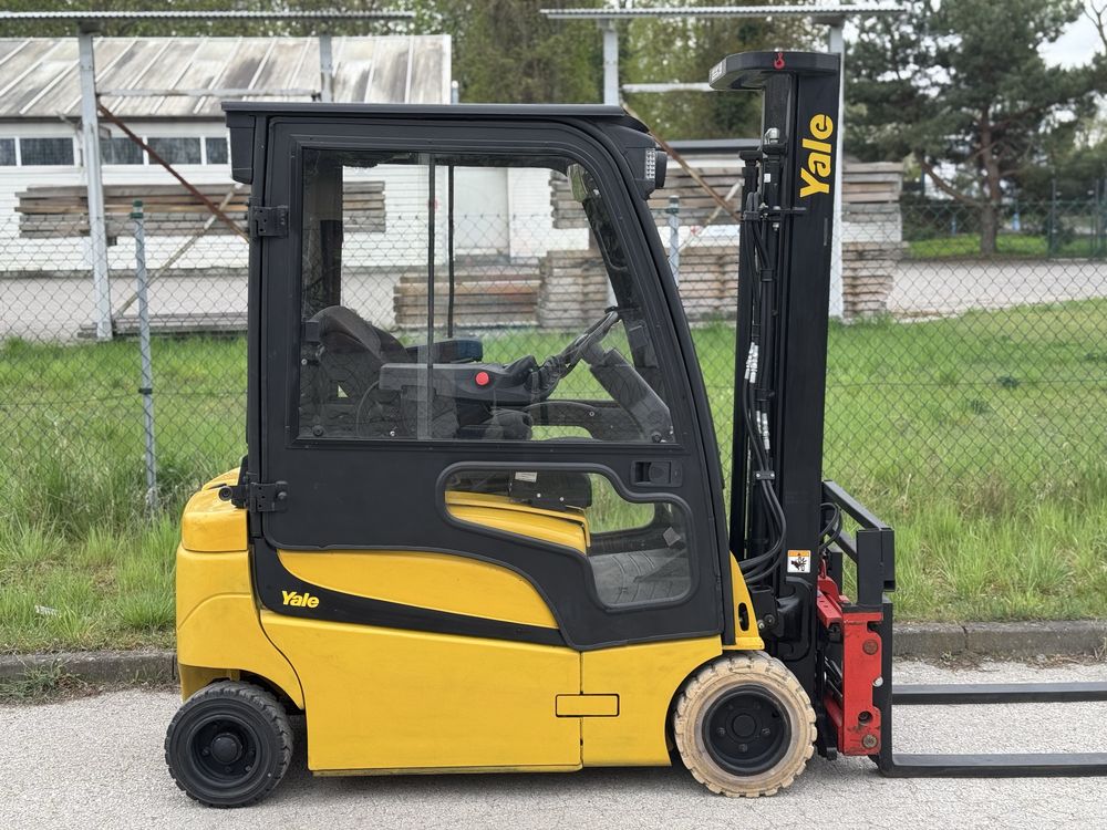 YALE [2016r] wózek widłowy 2000kg 4 sekcje ROZSUW WIDEŁ elektryczny
