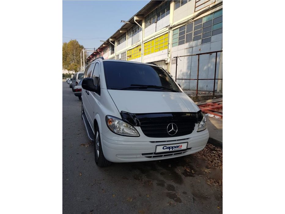 Mercedes Vito Viano W639 Дефлектор капота (мухобойка) EuroCap