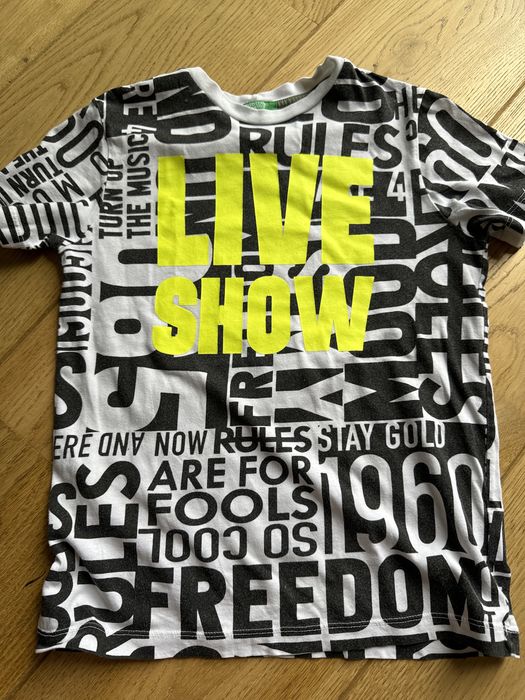 T shirt dla chlopca firmy Benetton, na 130 cm wzrostu