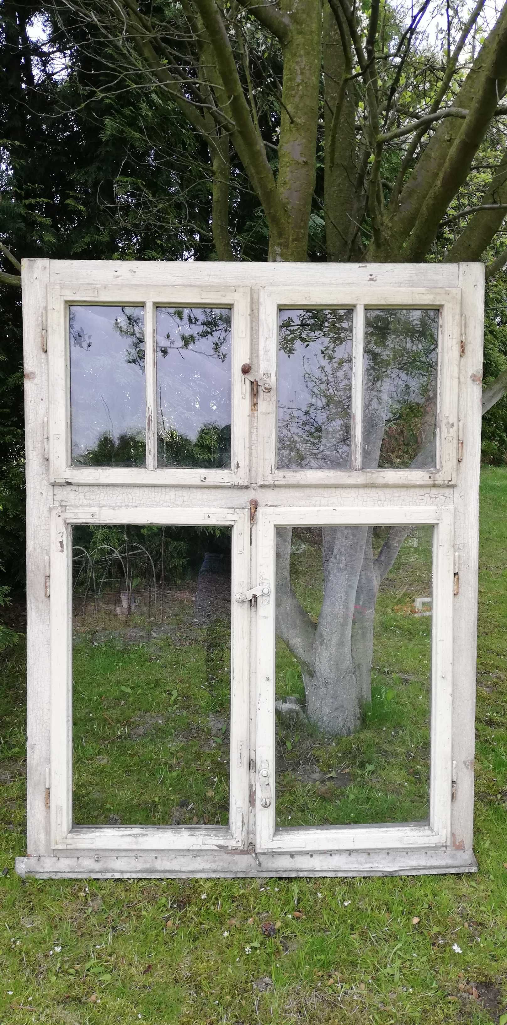 stare okna drewniane