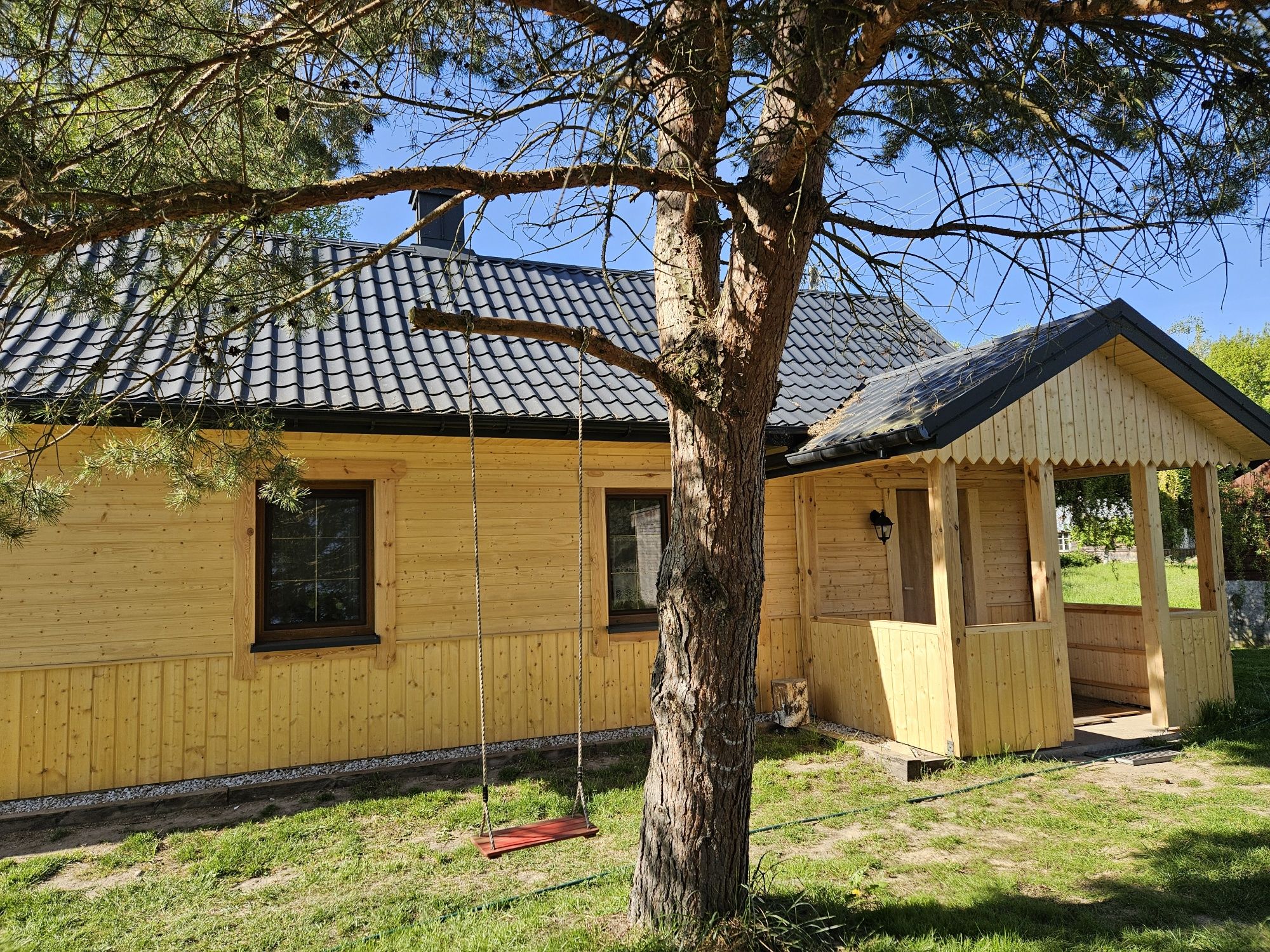Dom, noclegi, agroturystyka Domek z klimatem k.Dęblina, jacuzzi
