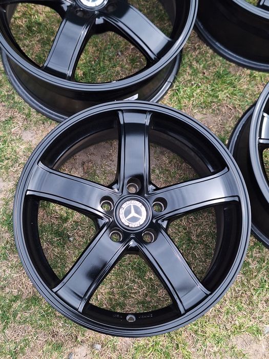 Чорні литі диски R17 Mercedes  E clas w212 w213 GLK GLC V clas