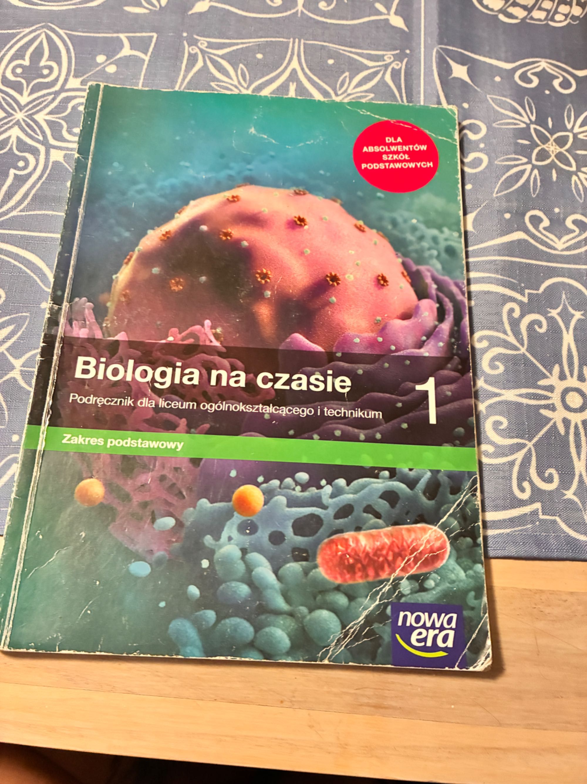 Książka do bilogii 1 klasa technikum