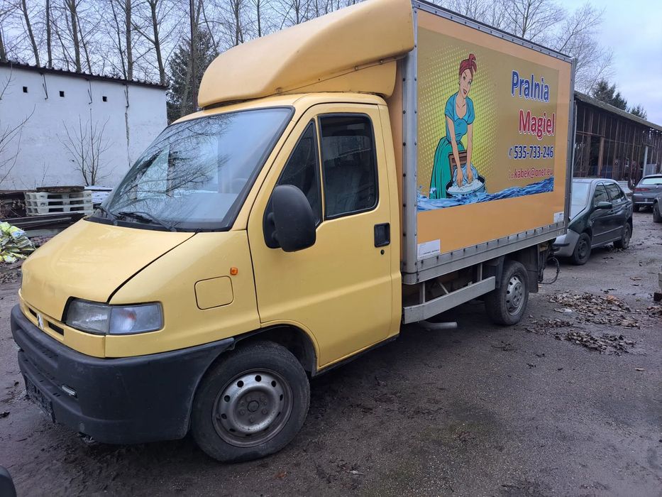 CITROEN JUMPER 2,5D, Wszystkie części, kontener z windą